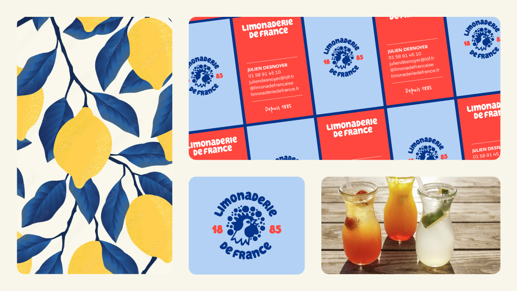 branding limonaderie de france